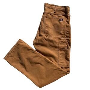 Dickies Tan Brown Utility Work Carpenter Pants Size 36x34